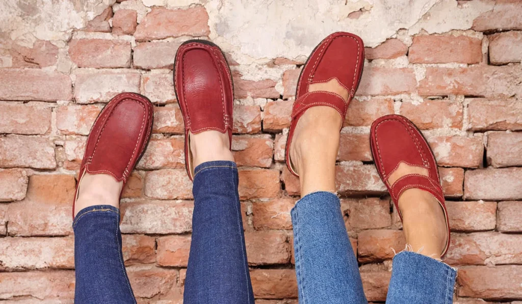 Wolky clogs in red