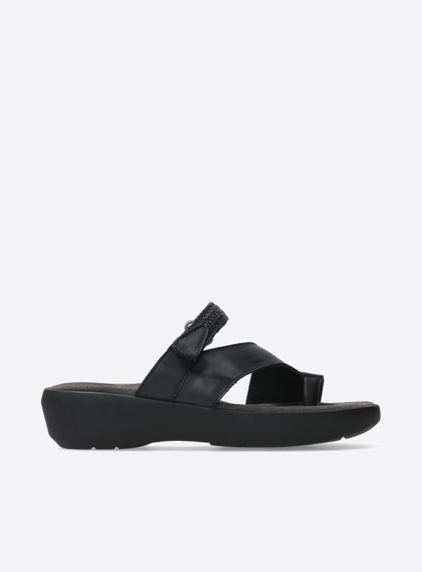wolky sandals 00203 collins 30000 black leather