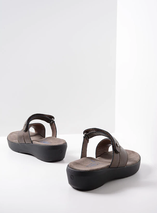 wolky sandals 00203 collins 71320 bronze leather back