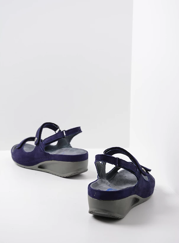 wolky sandals 00425 shallow 10600 purple nubuck back