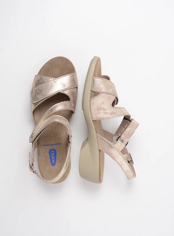 wolky sandals 00776 fria 10190 champagne nubuck top