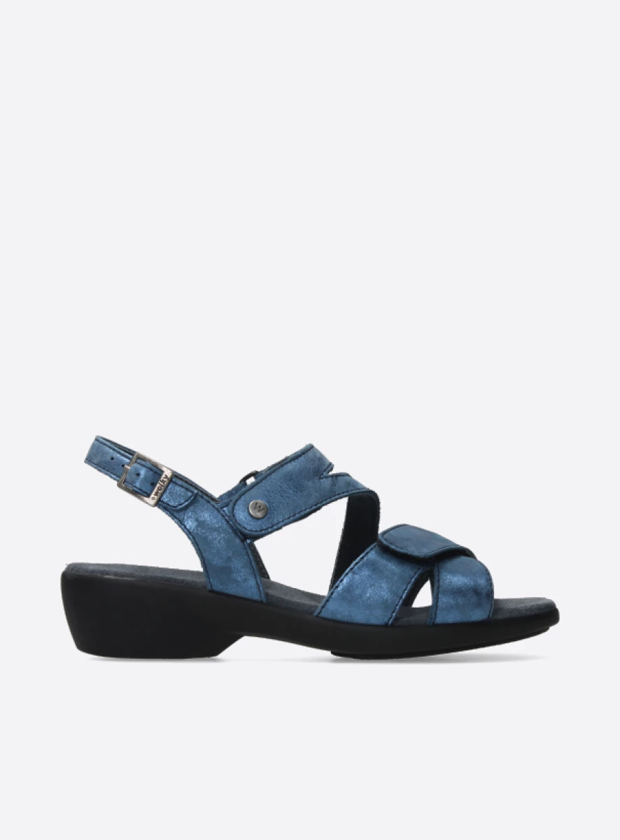 Buy your Wolky Fria denim blue nubuck shoes online Wolky