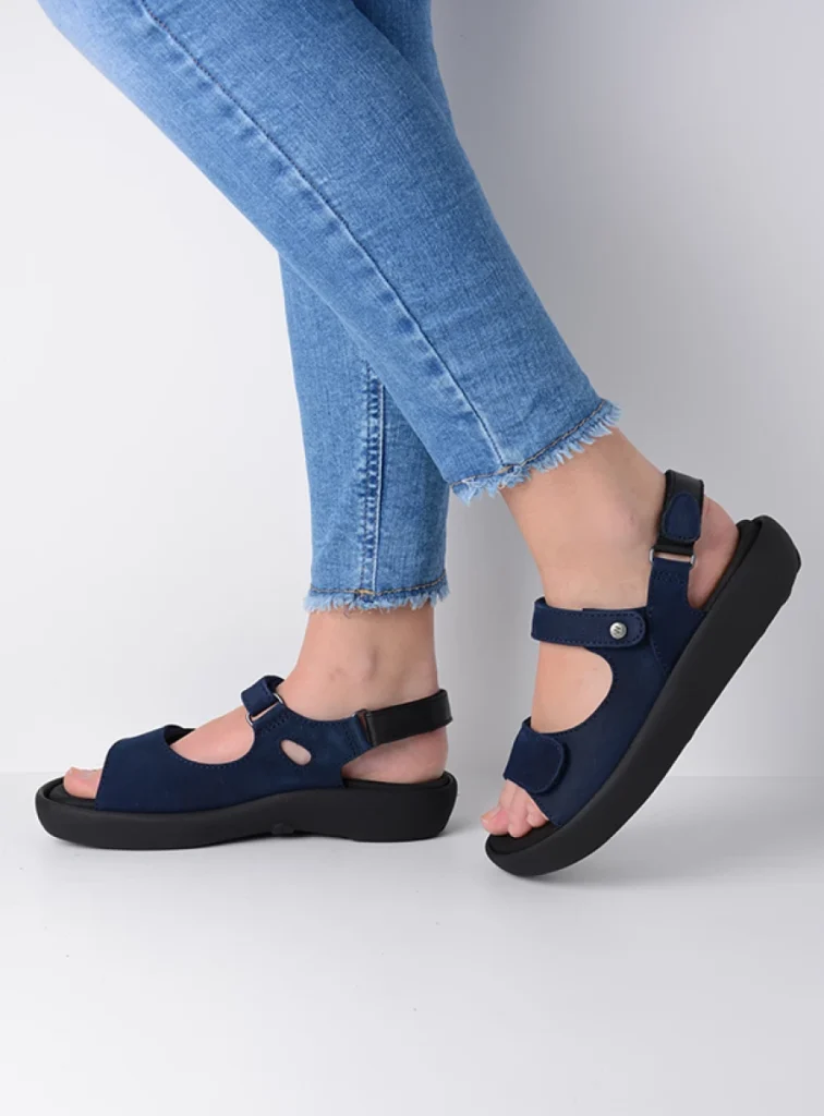 Buy your Wolky Celine XW denim nubuck shoes online Wolky