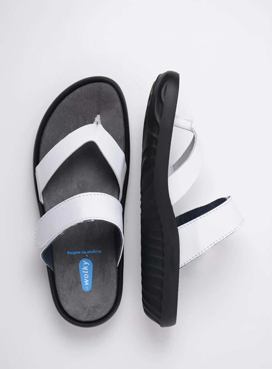 Buy your Wolky Tahiti white leather shoes online Wolky
