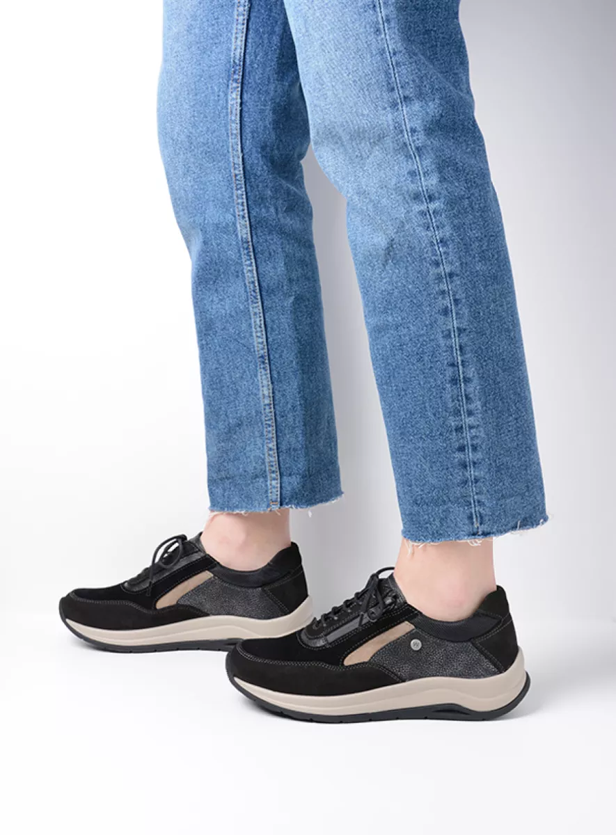 Wolky Lace up shoes 00977 Cupar WR 90001 black combi leather