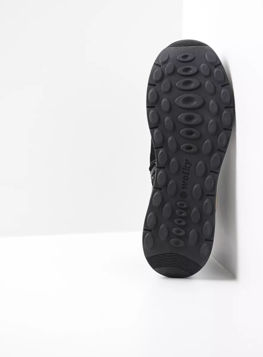 Wolky Lace up shoes 00977 Cupar WR 90001 black combi leather