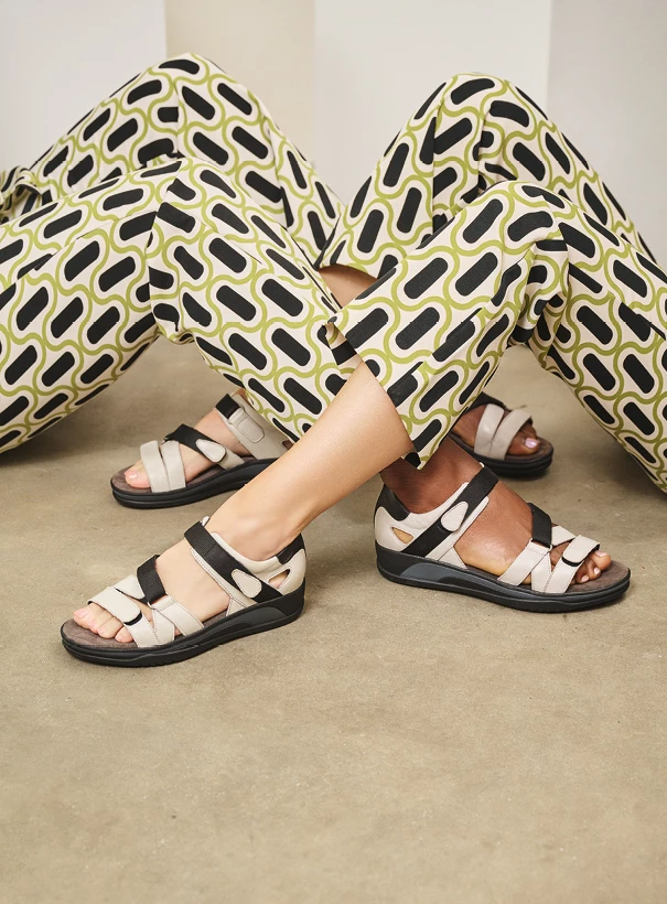 wolky sandals 01055 desh 30121 offwhite leather detail
