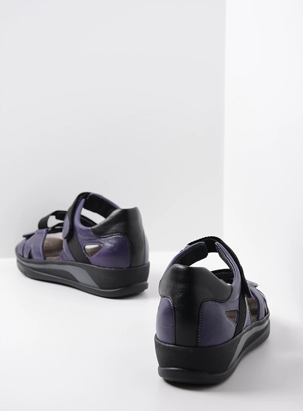 wolky sandals 01055 desh 30600 purple leather back