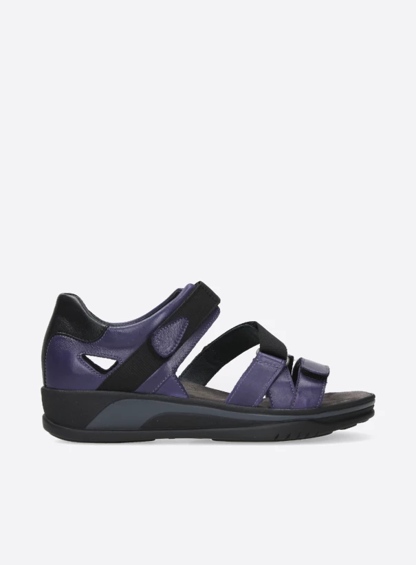 wolky sandals 01055 desh 30600 purple leather
