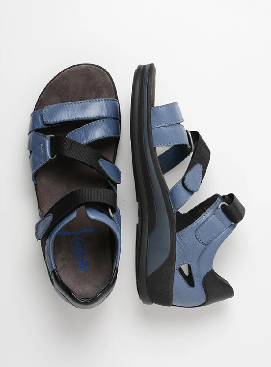 wolky sandals 01055 desh 30840 denim leather top