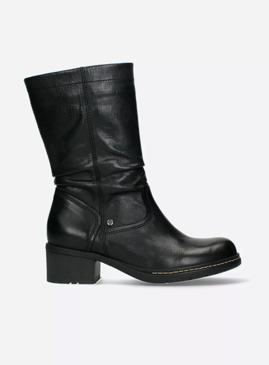 Wolky Biker boots 01271 Edmonton WR 30000 black leather