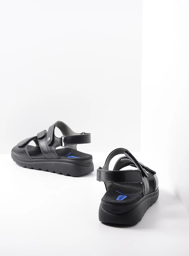 wolky sandals 01526 yard 50000 black leather back