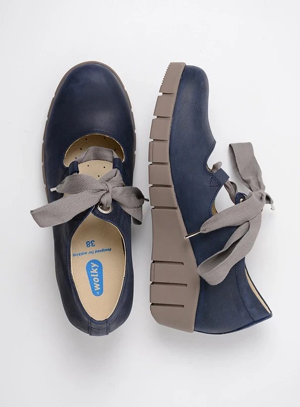wolky low lace up shoes 01781 boston 10870 blue summer nubuck top