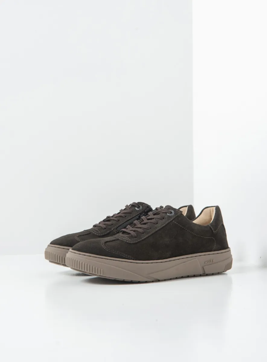 Wolky Foria - brown suede Arch support shoes for women
