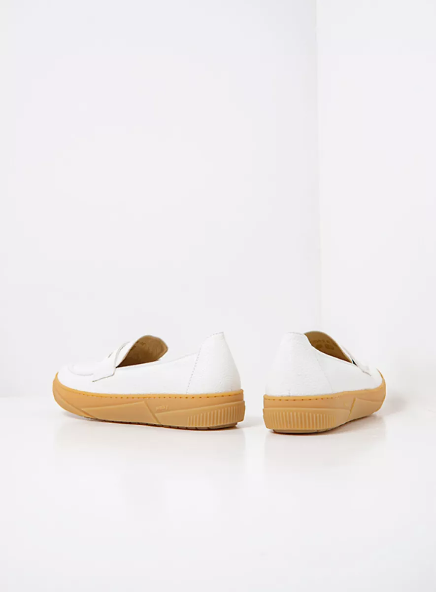 Wolky Slipons 02085 Lumari F2F 81100 white vegan biocare