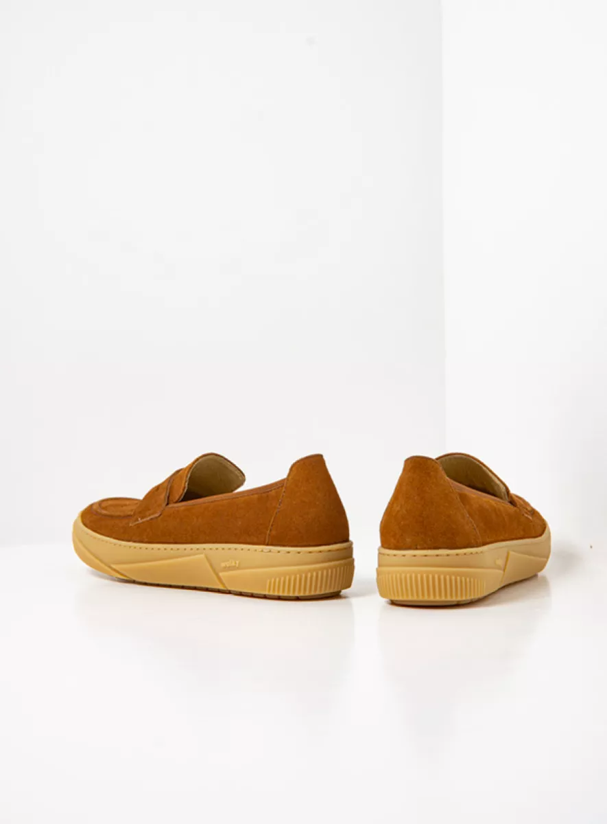 Wolky Slipons 02085 Lumari F2F 87410 tobacco vegan biocare