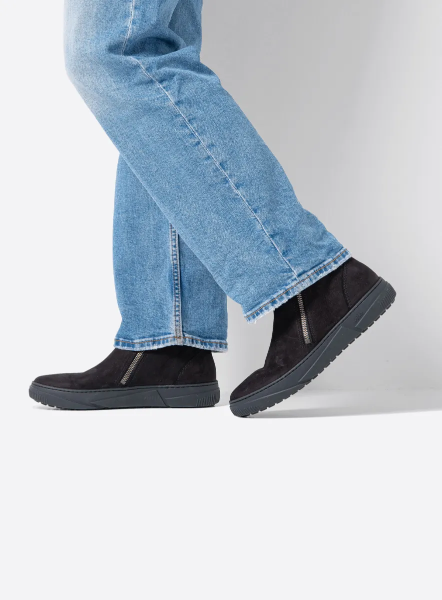 Wolky Ankle boots 02087 Centola 10000 black nubuck