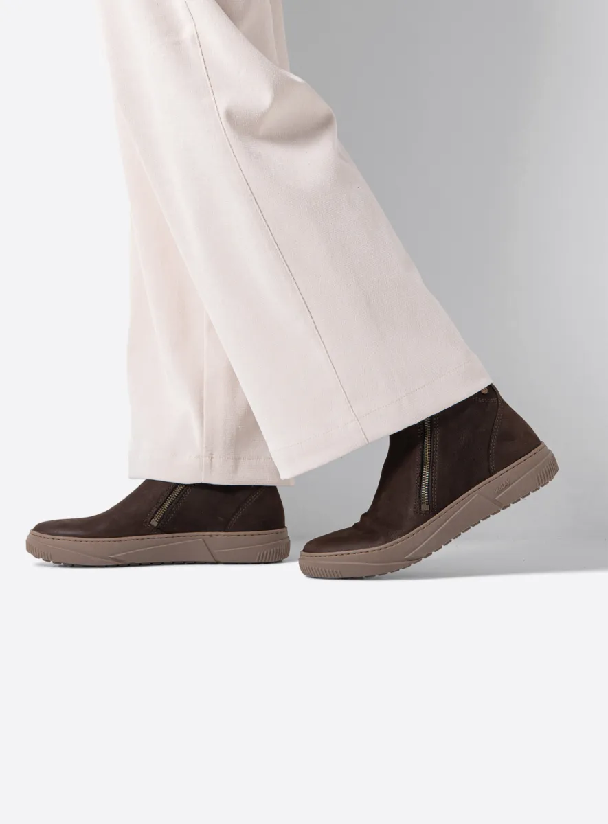 Wolky Ankle boots 02087 Centola 10300 brown nubuck