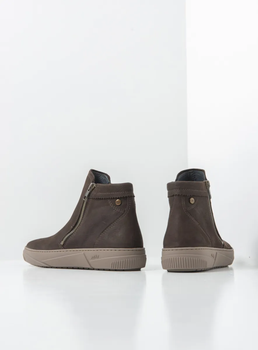 Wolky Ankle boots 02087 Centola 10300 brown nubuck