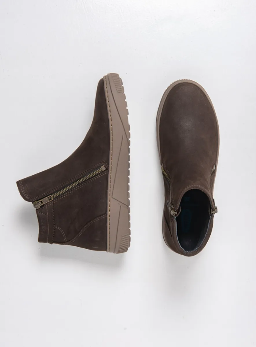 Wolky Ankle boots 02087 Centola 10300 brown nubuck