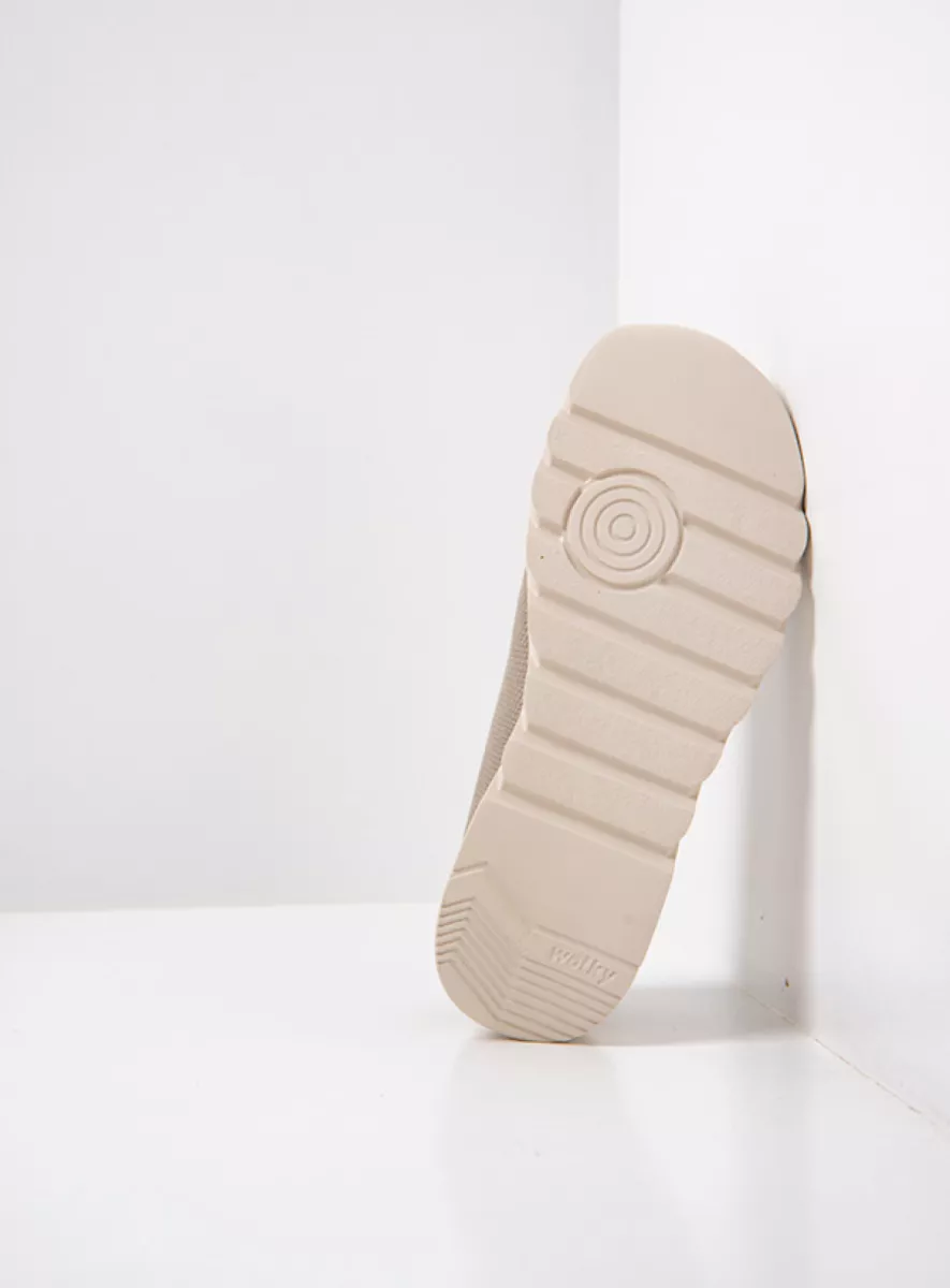 Wolky Ballet pumps 02126 Snallerina F2F 83154 soft taupe vegan biocare