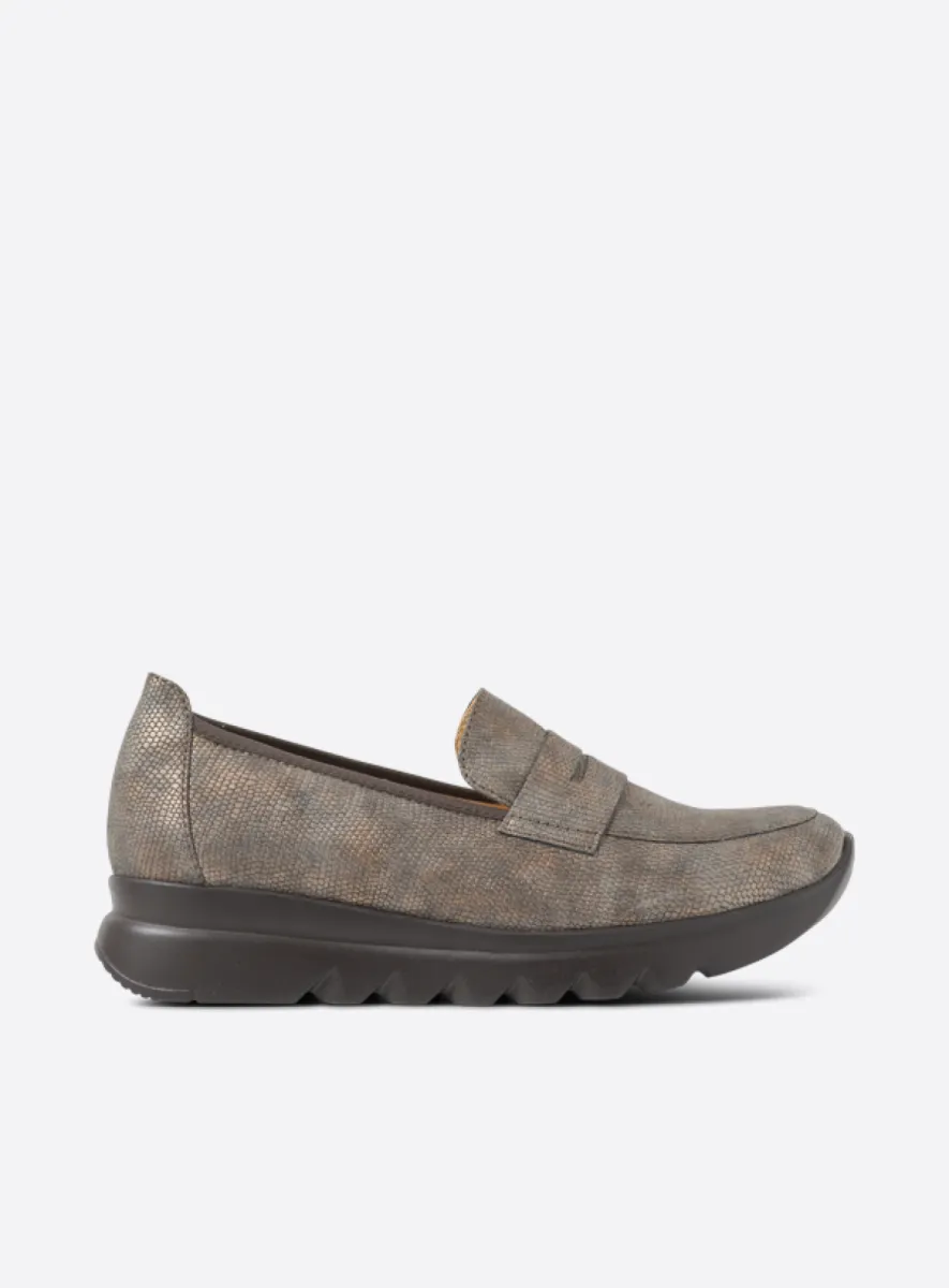 Wolky Slipons 02127 Snoafer F2F 83300 brown vegan biocare