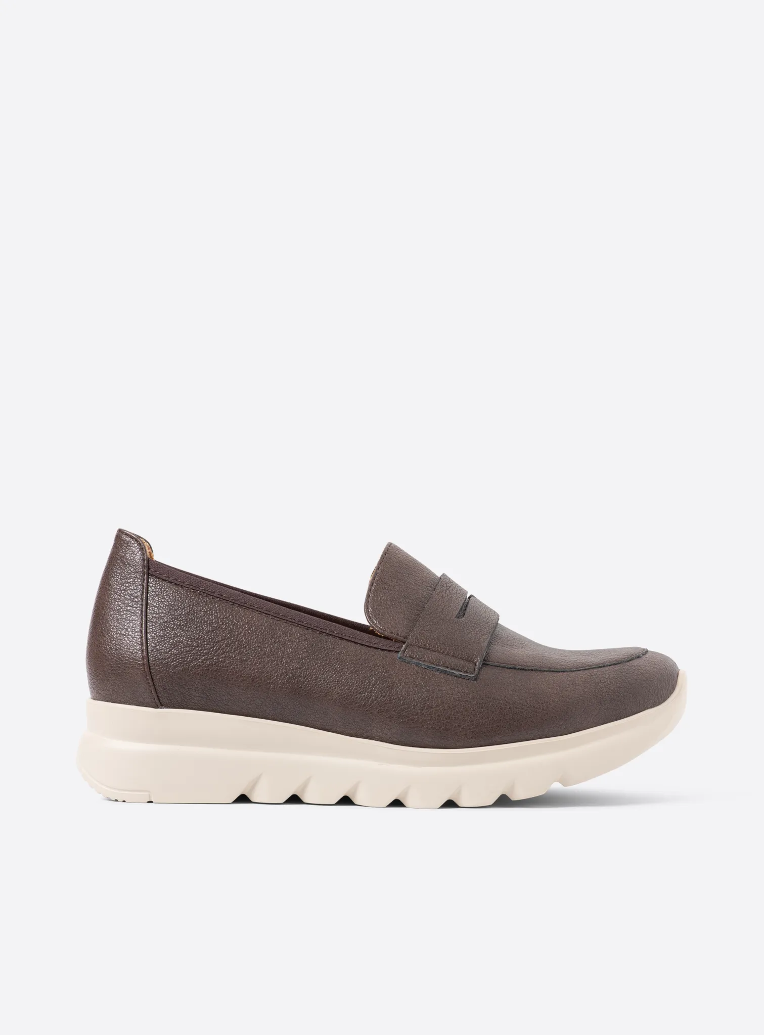 Wolky Snoafer F2F - brown vegan biocare Slip-ons for women