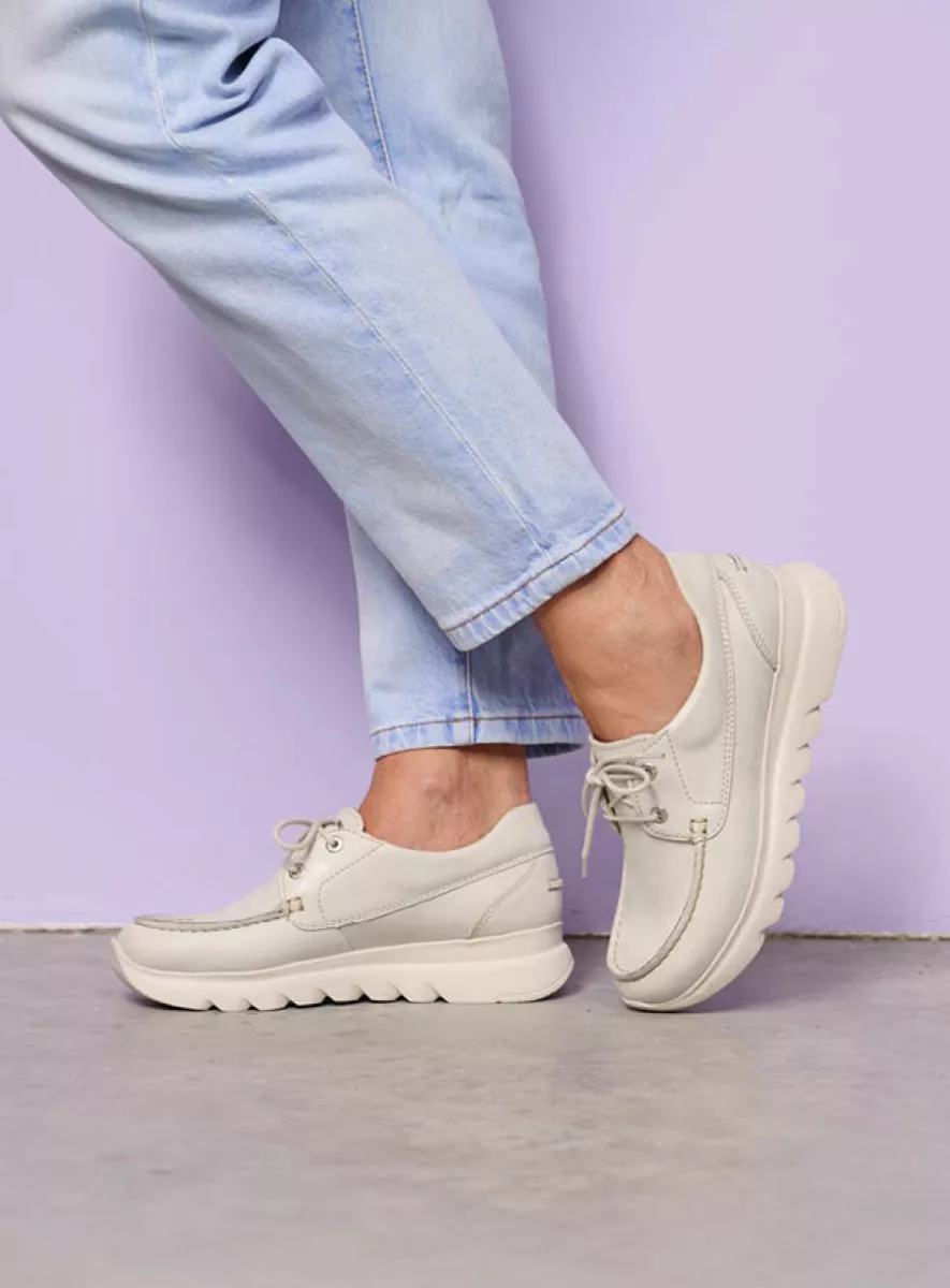 Wolky Lace up shoes 02128 Boaker 36120 offwhite effect leather