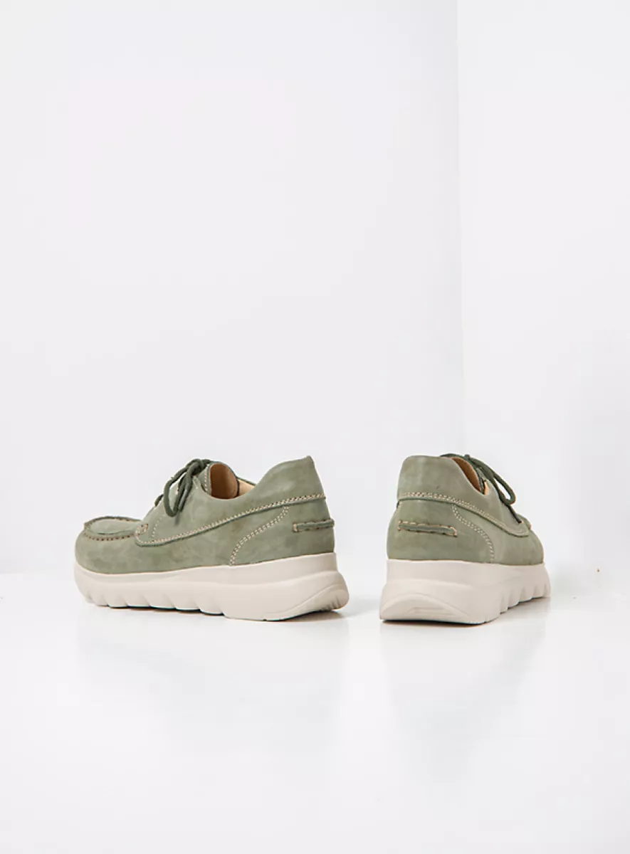 Wolky Lace up shoes 02128 Boaker 36701 sage green effect leather