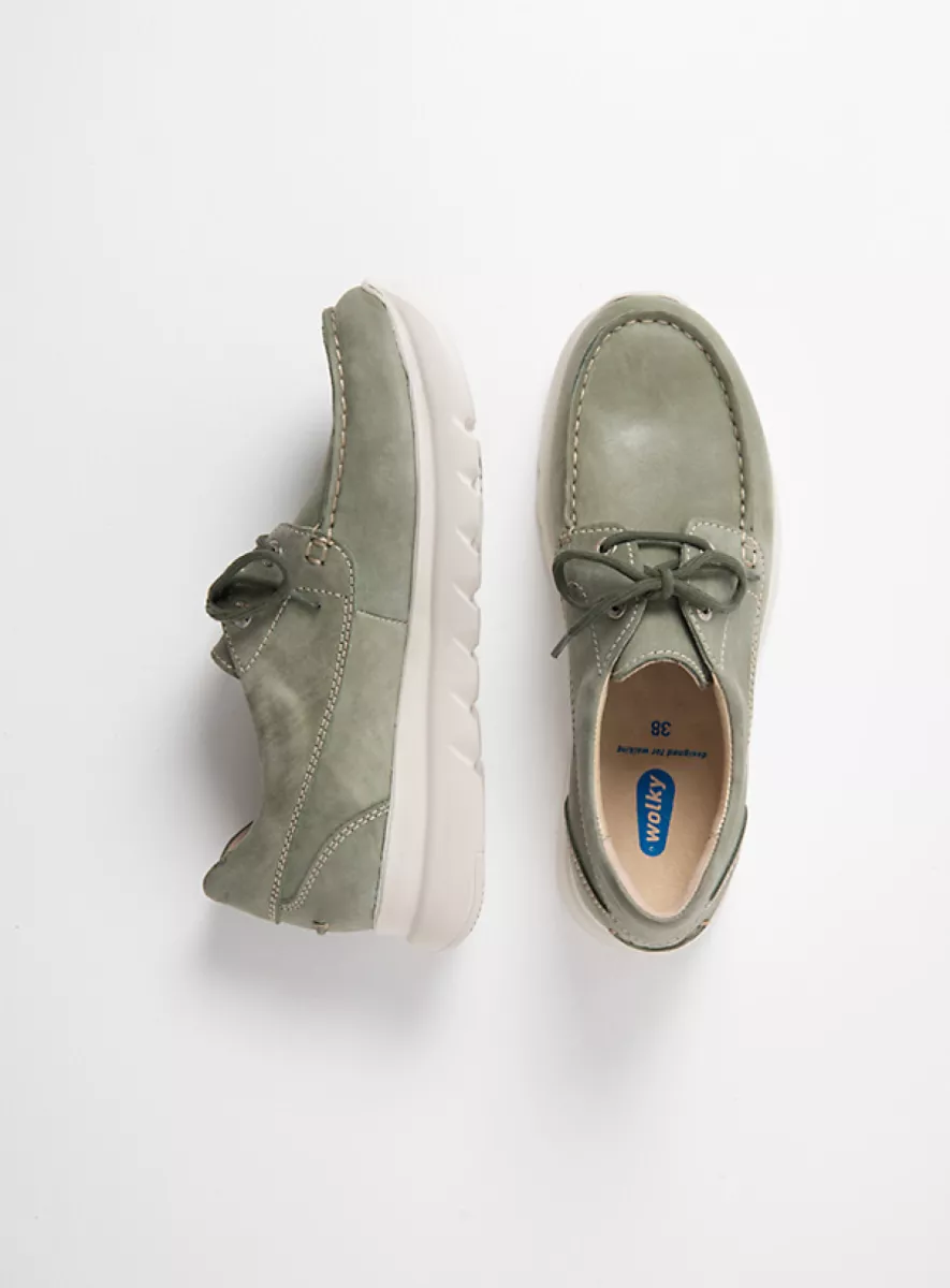 Wolky Lace up shoes 02128 Boaker 36701 sage green effect leather