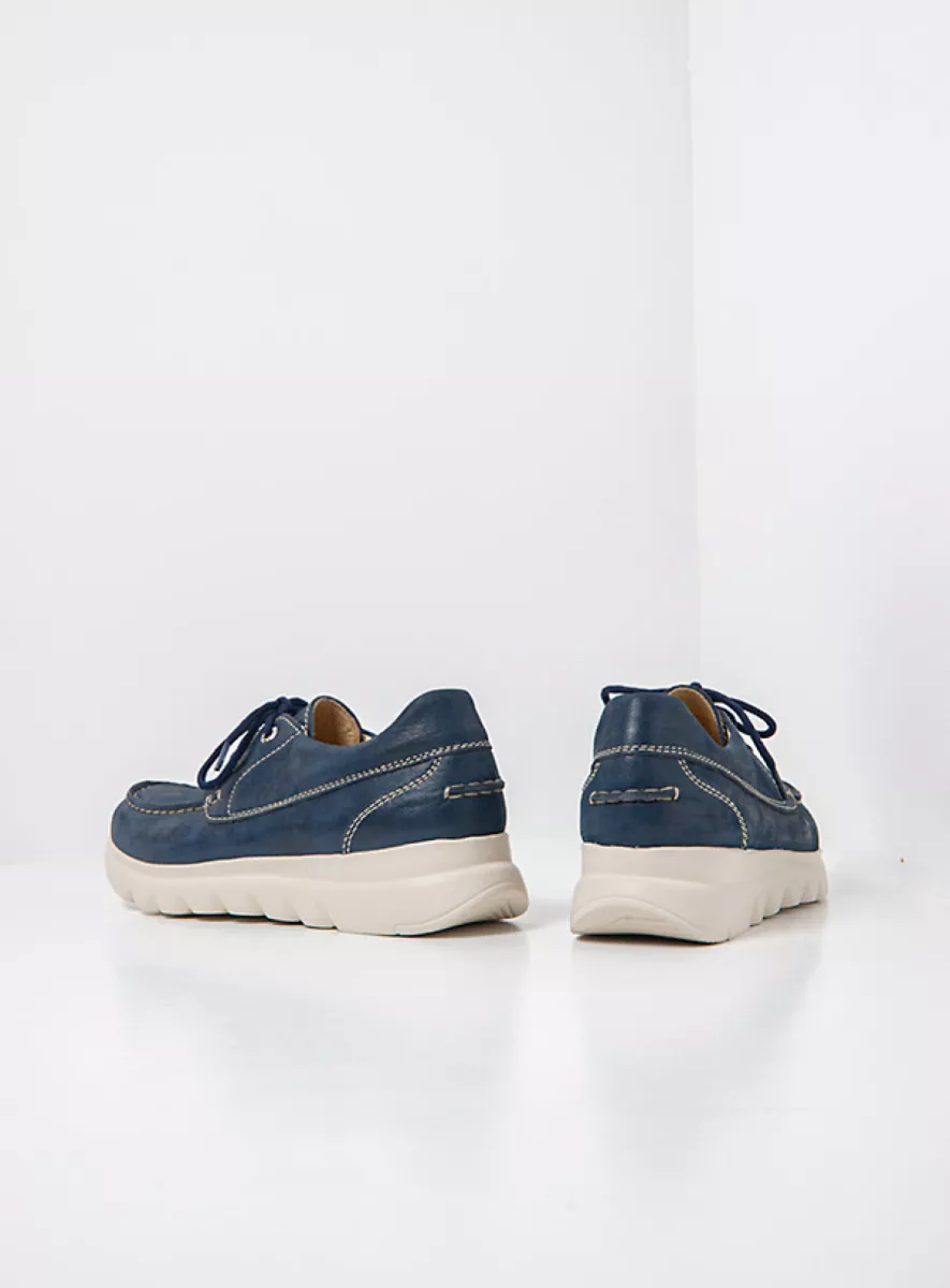 Wolky Lace up shoes 02128 Boaker 36820 denim effect leather