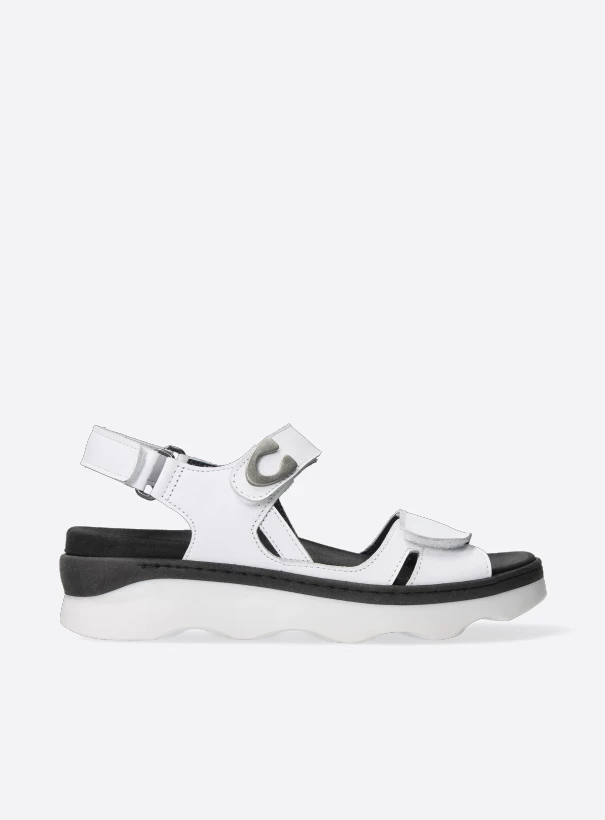 wolky sandals 02350 medusa 33100 white leather