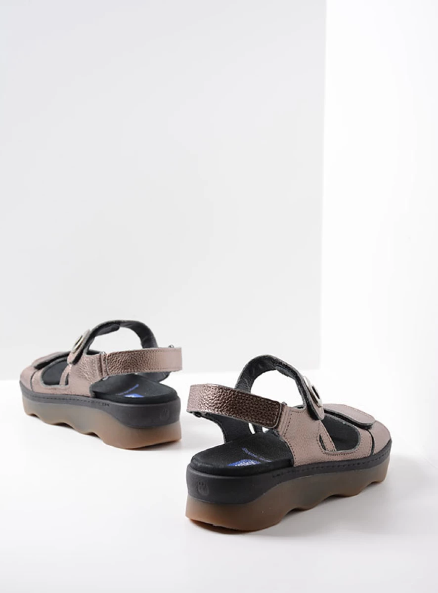 Wolky Sandals 02350 Medusa 71320 bronze leather