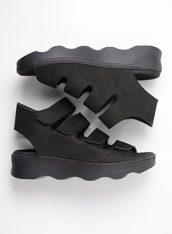 wolky sandals 02352 oro 11000 black nubuck top