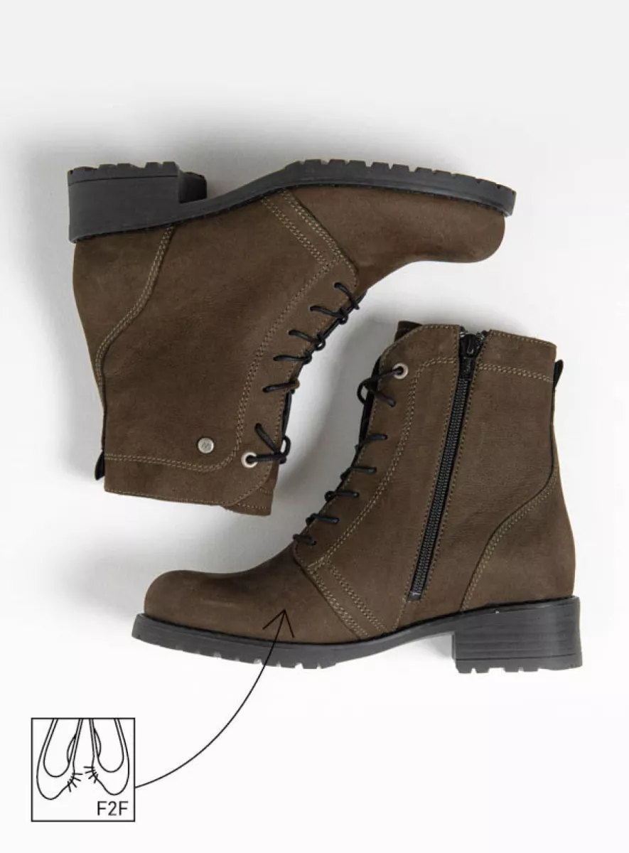 Wolky Boots 02475 Quinta 10770 cactus nubuck