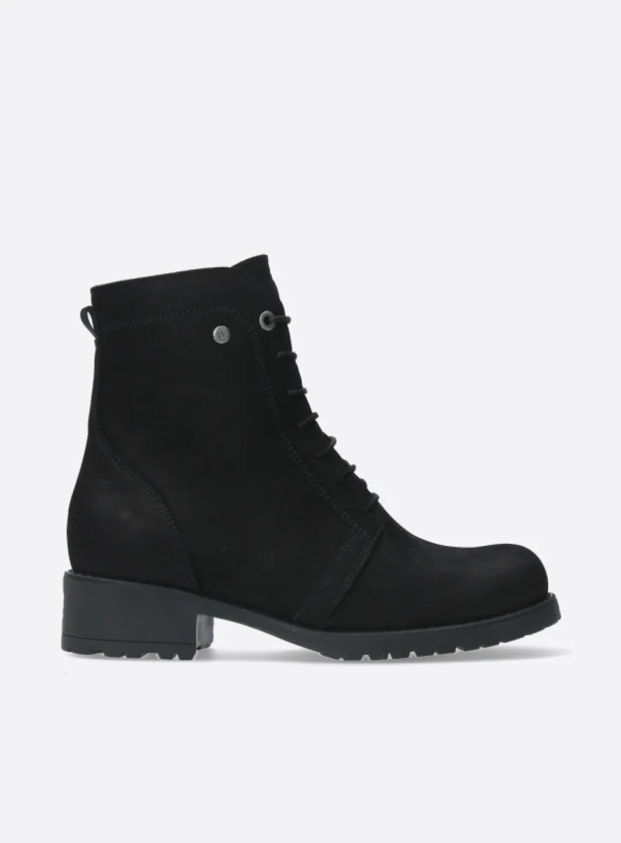 Wolky Biker boots 02479 Quinta 10000 black nubuck