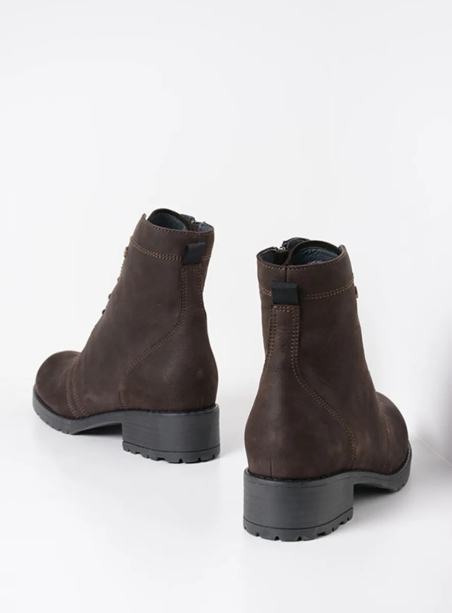 Wolky Biker boots 02479 Quinta 10300 brown nubuck