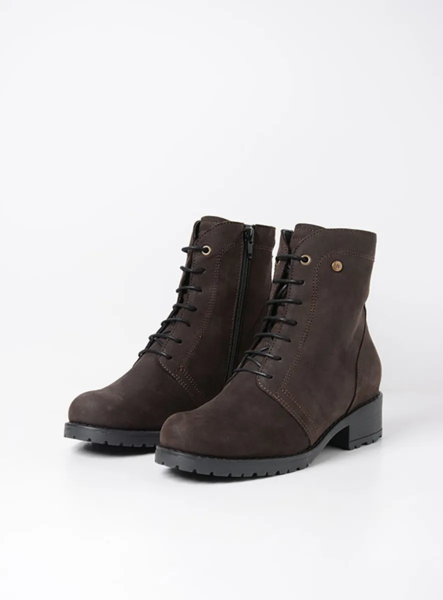 Wolky Biker boots 02479 Quinta 10300 brown nubuck