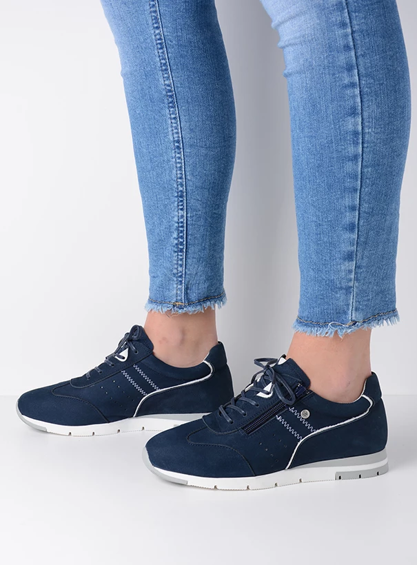 wolky low lace up shoes 02526 yell xw 11820 denim nubuck sfeer
