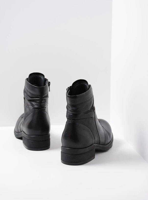 wolky biker boots 02625 center 20000 black leather back