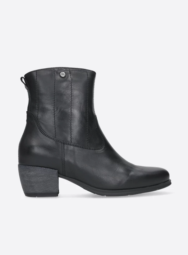 wolky cowboyboots 02878 lubbock 30000 black leather