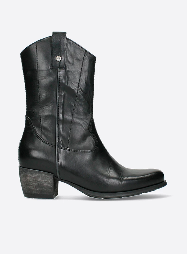 wolky cowboyboots 02880 caprock hv 30000 black leather