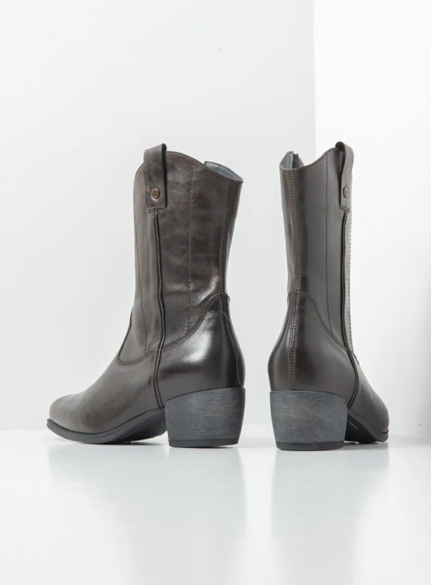 Wolky Boots 02880 Caprock HV 38300 brown leather