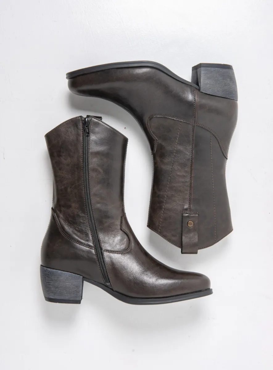 Wolky Boots 02880 Caprock HV 38300 brown leather