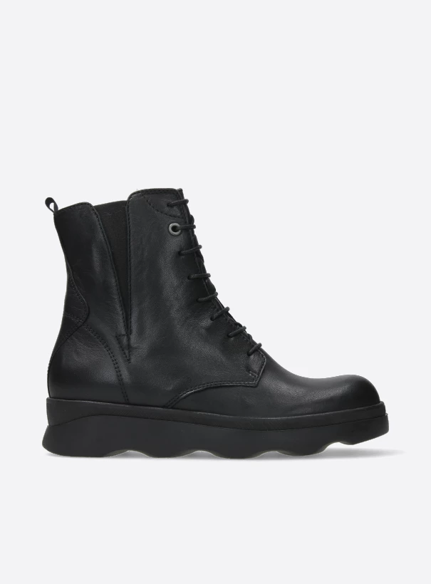 wolky boots 02975 akita 30000 black leather