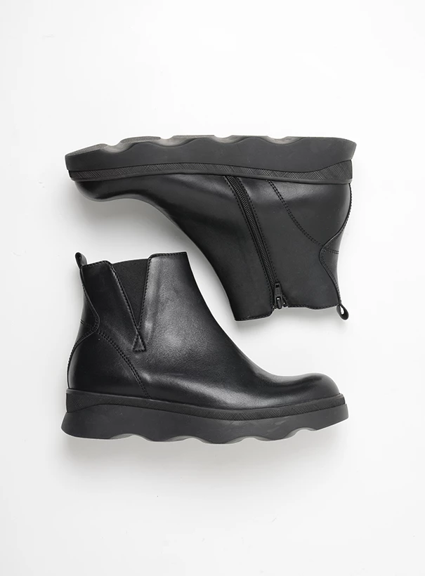 wolky ankleboots 02976 nigata 30000 black leather top