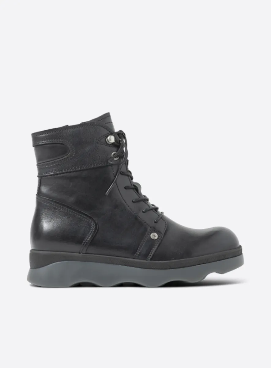 Wolky Biker boots 02982 Destiny HV 38000 black leather
