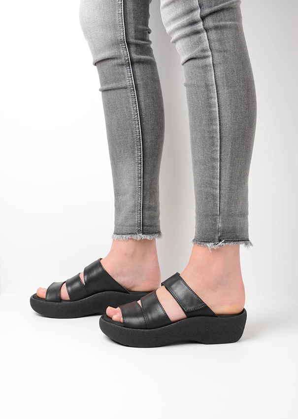 wolky sandals 03207 aporia 30000 black leather sfeer