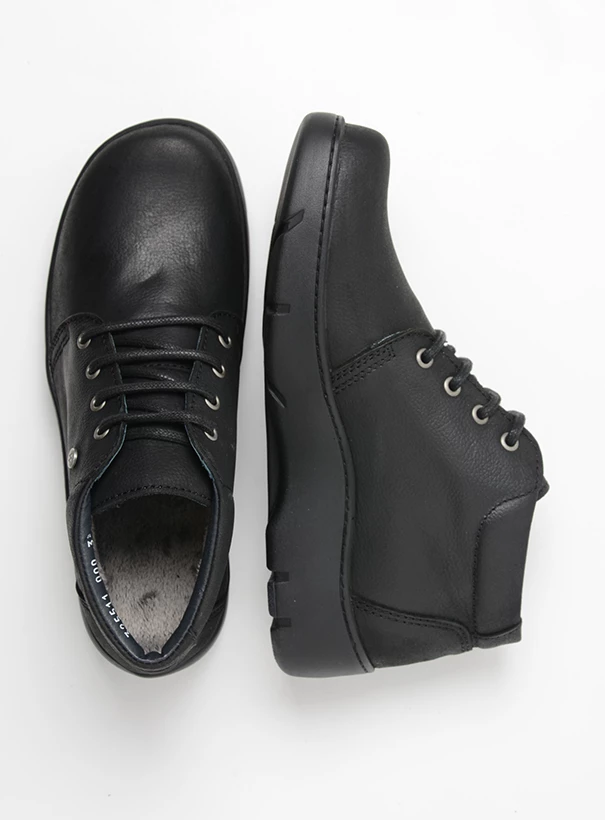 wolky high lace up shoes 03255 tarda xw wr 11000 black nubuck topjpg