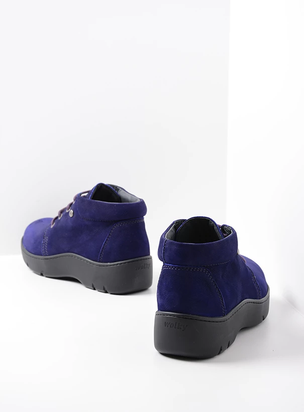 wolky high lace up shoes 03255 tarda xw wr 11600 purple nubuck back